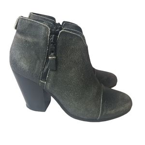 Rag and Bone Margot Black Ankle Boots